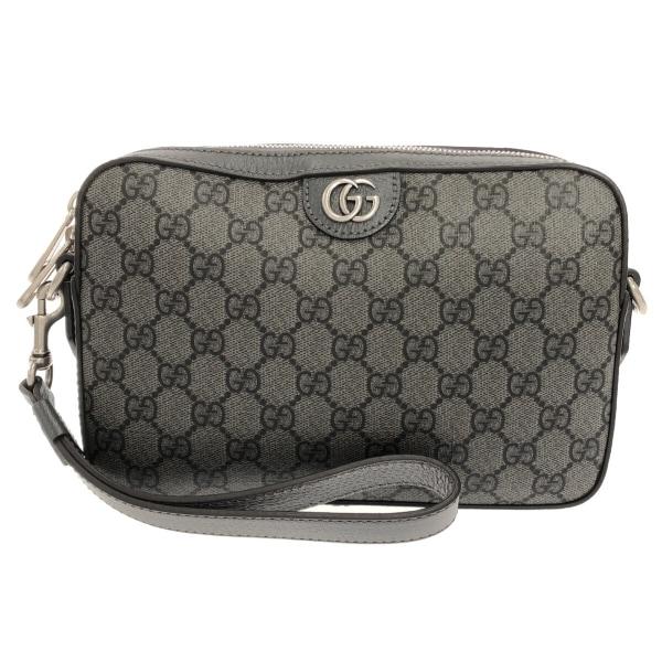 グッチ GUCCI セカンドバッグ オフィディアGGクロスボディバッグ 699439 グレー×ダーク...