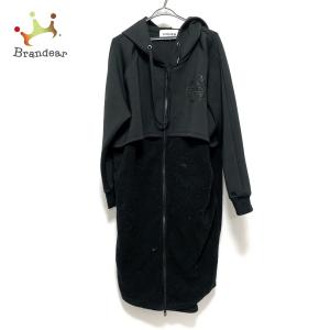 ファイブプレビュー 5preview コート サイズXS レディース 美品 - 黒 長袖/フード/冬 新着 20220515