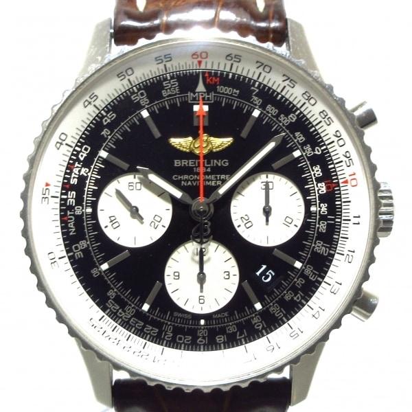 ブライトリング BREITLING 腕時計 ナビタイマー01 AB012012 メンズ SS/革ベル...