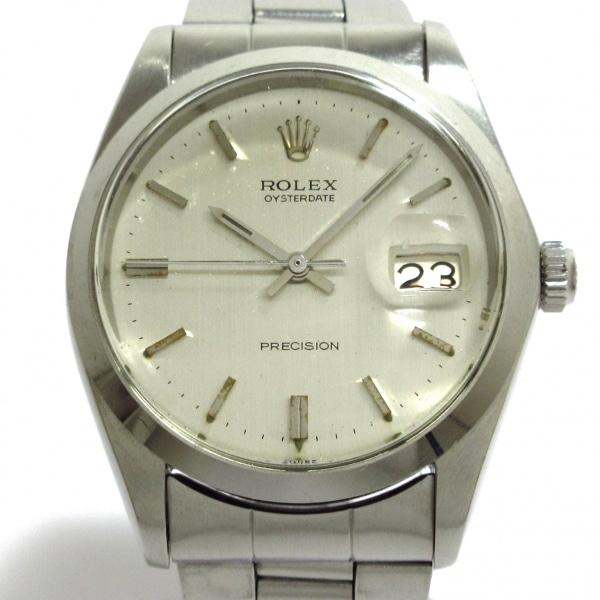 ロレックス ROLEX 腕時計 オイスターデイト 6694 メンズ SS/12コマ シルバー 新着 ...