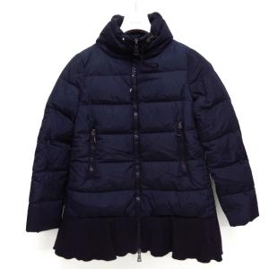 モンクレール MONCLER ダウンコート サイズ0 XS レディース VIBURNM(ヴィバーナム) ネイビー  値下げ 20240402｜brandear