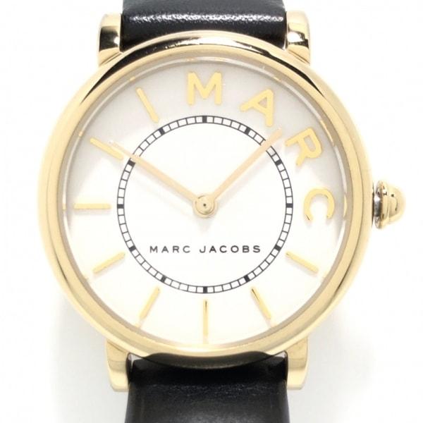 マークジェイコブス MARC JACOBS 腕時計 - MJ1537 レディース 革ベルト 白 新着...