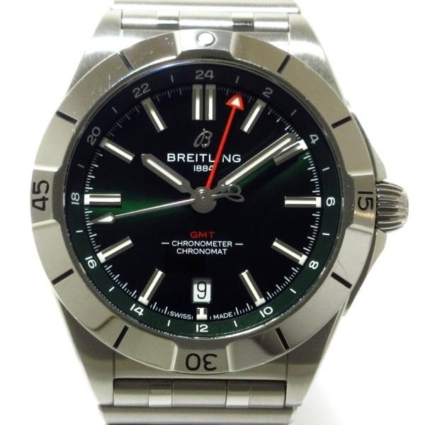 ブライトリング 腕時計 美品 クロノマット オートマチック GMT 40 A32398101L1A1...