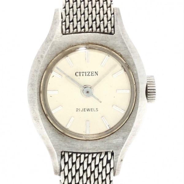 シチズン CITIZEN 腕時計 - 4‐680472 レディース 21石 シルバー   スペシャル...