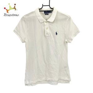 ポロラルフローレン POLObyRalphLauren 半袖ポロシャツ サイズSP S メンズ 美品 - 白   スペシャル特価 20240511｜brandear