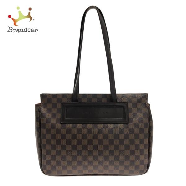 ルイヴィトン LOUIS VUITTON トートバッグ ダミエ パリオリPM N51123 エベヌ ...