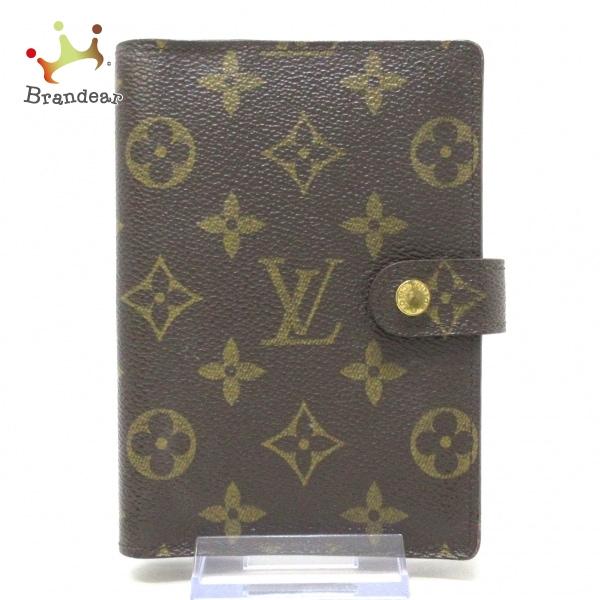 ルイヴィトン LOUIS VUITTON 手帳 モノグラム 美品 アジェンダPM R20005 モノ...