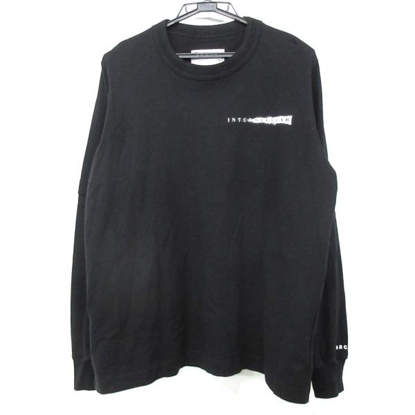 サカイ Sacai 長袖Tシャツ サイズ2 M メンズ - 23-0576S 黒 INTERSTEL...