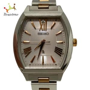 セイコー SEIKO 腕時計 LUKIA(ルキア) 3B51-0AM0 レディース 電波 シルバー ...