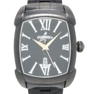 オロビアンコ OROBIANCO 腕時計 - OR-0012 メンズ 黒  値下げ 20240328