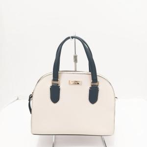 ケイトスペード Kate spade ハンドバッグ 美品 - WKRU5640 アイボリー×黒 レザー   スペシャル特価 20240419｜brandear