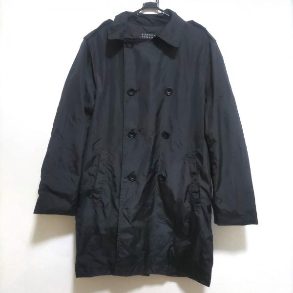 バーニーズ BARNEYSNEWYORK トレンチコート サイズ46 XL メンズ - 黒 長袖/春...