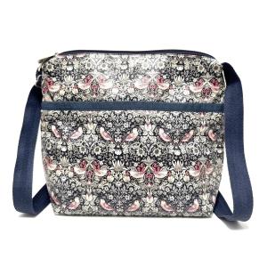 レスポートサック LESPORTSAC ショルダーバッグ - ダークグレー×アイボリー×マルチ 花柄/鳥柄 新着 20240423｜brandear