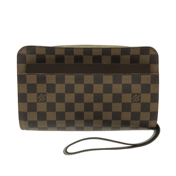 ルイヴィトン LOUIS VUITTON セカンドバッグ ダミエ サンルイ N51993 エベヌ ダ...