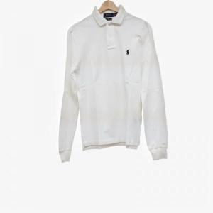 ポロラルフローレン POLObyRalphLauren 長袖ポロシャツ サイズM メンズ - 白 新着 20240123｜brandear