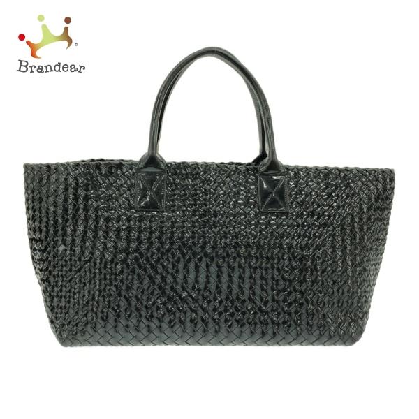 ボッテガヴェネタ BOTTEGA VENETA トートバッグ イントレチャート 115664 黒 L...