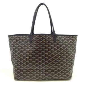 ゴヤール GOYARD トートバッグ レディース サンルイPM 黒×白×ブラウン 新着 202403...