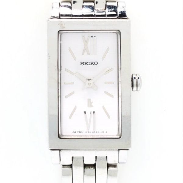 セイコー SEIKO 腕時計 1F20-0BP0 レディース 白   スペシャル特価 2024042...
