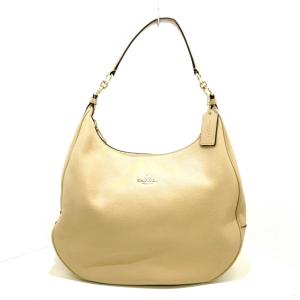 コーチ COACH ショルダーバッグ 美品 ハーレー ホーボー F38259 アウトレット ベージュ レザー 新着 20240428｜brandear