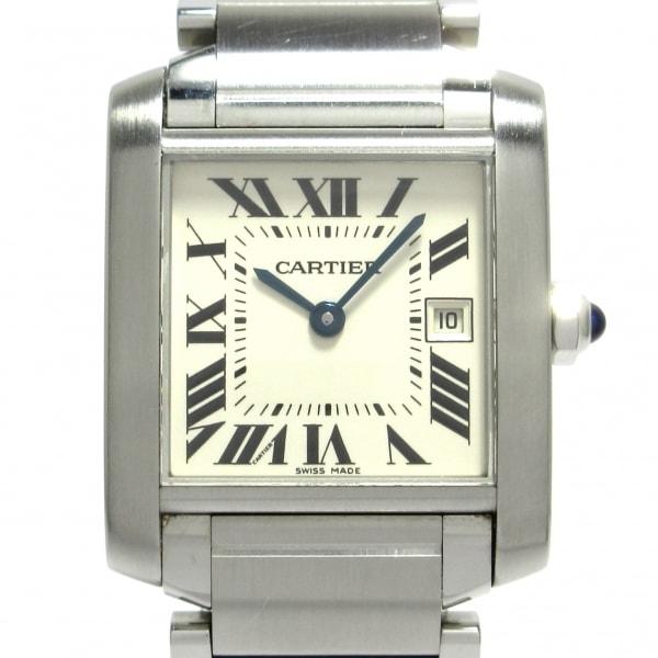 カルティエ Cartier 腕時計 美品 タンクフランセーズMM W51011Q3 ボーイズ SS ...