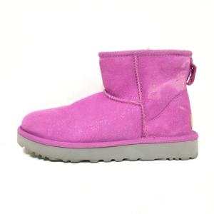 アグ UGG ショートブーツ 23 レディース クラシックミニ ミルキーウェイ 1104110 ピン...