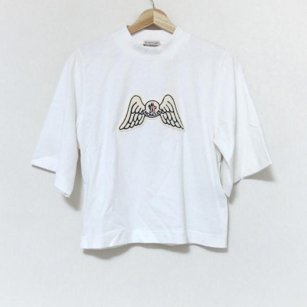 モンクレール MONCLER 半袖Tシャツ サイズXS レディース 美品 白 新着 20240509