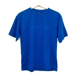 モンベル mont-bell 半袖Tシャツ サイズXS メンズ - ブルー 新着 20240307