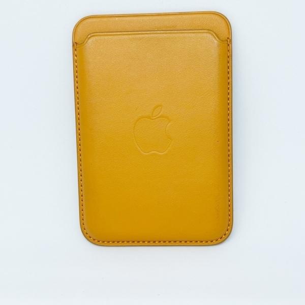 アップル Apple カードケース iPhone ウォレット ブラウン MagSafe レザー 新着...