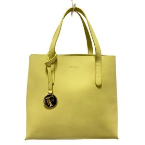 フルラ FURLA トートバッグ サリー ライトイエロー ミニバッグ レザー 新着 20240410｜brandear