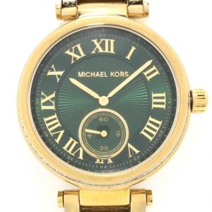 マイケルコース MICHAEL KORS 腕時計 - MK-6065 レディース グリーン 新着 2...