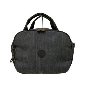 キプリング Kipling ハンドバッグ - ダークグレー×黒 デニム 新着 20240329｜brandear