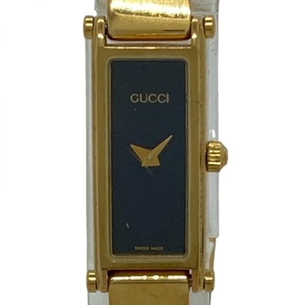 グッチ GUCCI 腕時計 - 1500 レディース 黒  値下げ 20240513