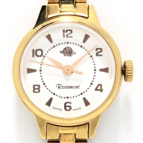 ロゼモン Rosemont 腕時計 - RS-001 レディース 白 新着 20240502