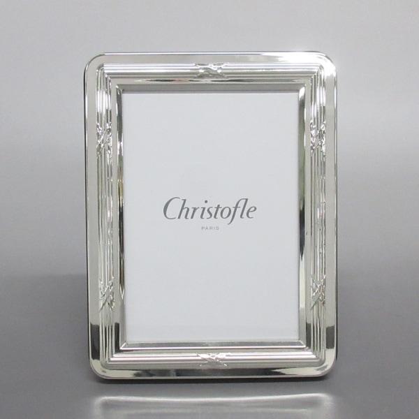 クリストフル Christofle 小物 - シルバー×クリア フォトフレーム 金属素材×ガラス 新...