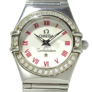 オメガ OMEGA 腕時計 コンステレーション ミニ 1466.63 レディース ダイヤベゼル/シェル文字盤 新着 20240420｜brandear