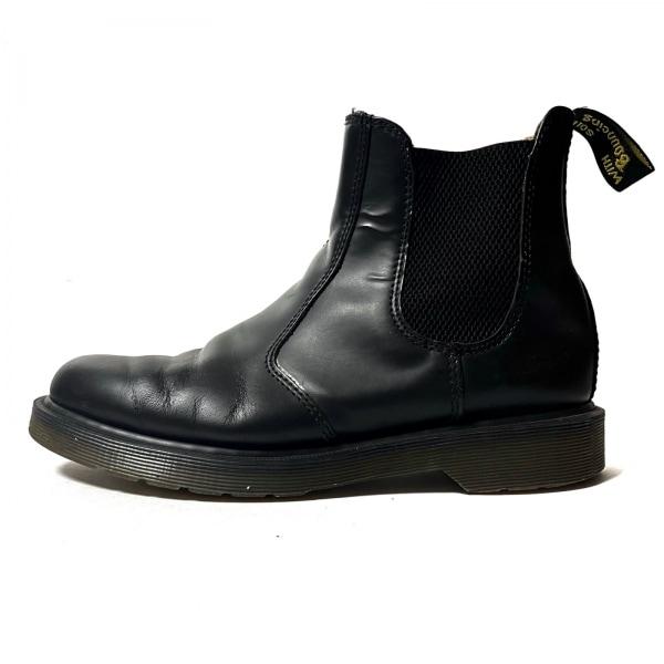 ドクターマーチン Dr.Martens ショートブーツ EU 41 メンズ - 黒 サイドゴア レザ...