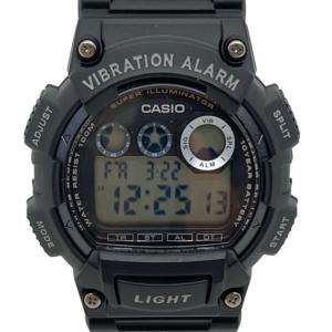 カシオ CASIO 腕時計 美品 - W-735H メンズ 黒 新着 20240404