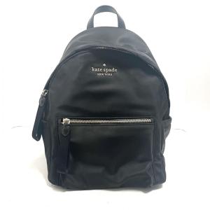 ケイトスペード Kate spade リュックサック - WKR00556 黒 ナイロン×レザー 新着 20240426｜brandear