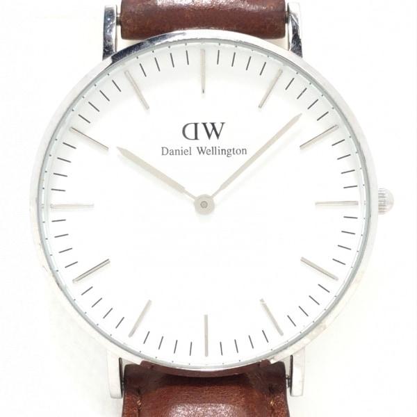 ダニエルウェリントン Daniel Wellington 腕時計 - メンズ 白  値下げ 2024...