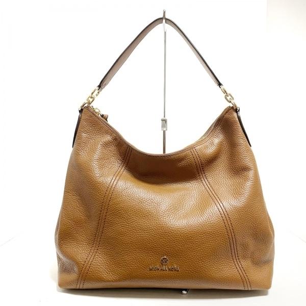 マイケルコース MICHAEL KORS ショルダーバッグ - ブラウン レザー 新着 202405...