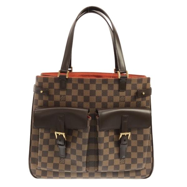 ルイヴィトン LOUIS VUITTON トートバッグ ダミエ ユゼス N51128 エベヌ ダミエ...