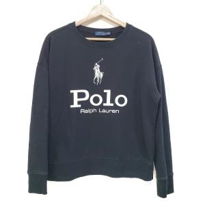 ポロラルフローレン POLObyRalphLauren トレーナー サイズ160/84A メンズ - 黒×白 長袖 新着 20240510｜brandear