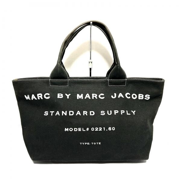 マークバイマークジェイコブス MARC BY MARC JACOBS ハンドバッグ - 黒 キャンバ...