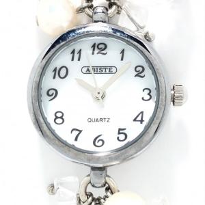 アビステ ABISTE 腕時計 - レディース ビーズ/パール/コードロック式 ホワイトシェル 新着 20240418｜brandear