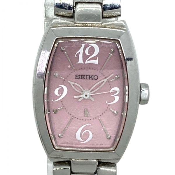 セイコー SEIKO 腕時計 LUKIA(ルキア) V111-0AP0 レディース ピンク 新着 2...