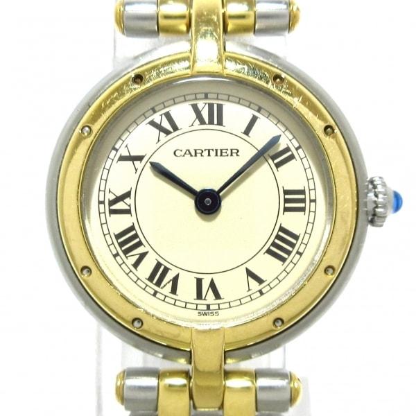 カルティエ Cartier 腕時計 パンテール  ヴァンドームSM レディース SS×K18YG/2...