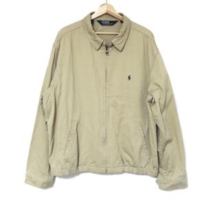 ポロラルフローレン POLObyRalphLauren ブルゾン サイズL メンズ - ベージュ 長袖/春/秋 新着 20240502｜brandear