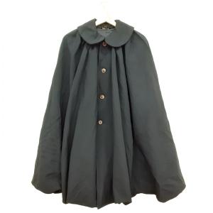 コムデギャルソン COMMEdesGARCONS ポンチョ サイズM レディース 美品 - GF-C004 黒 冬物/2022AW 新着 20240501