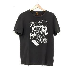 ポロラルフローレン 半袖Tシャツ サイズM メンズ 美品 - ダークグレー×ライトグレー 新着 20240509｜brandear