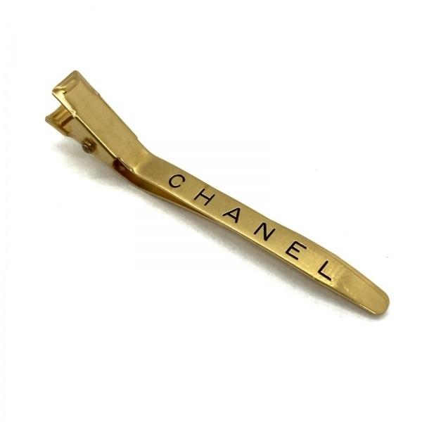 シャネル CHANEL アクセサリー - 金属素材 ゴールド ヘアクリップ 新着 20240513